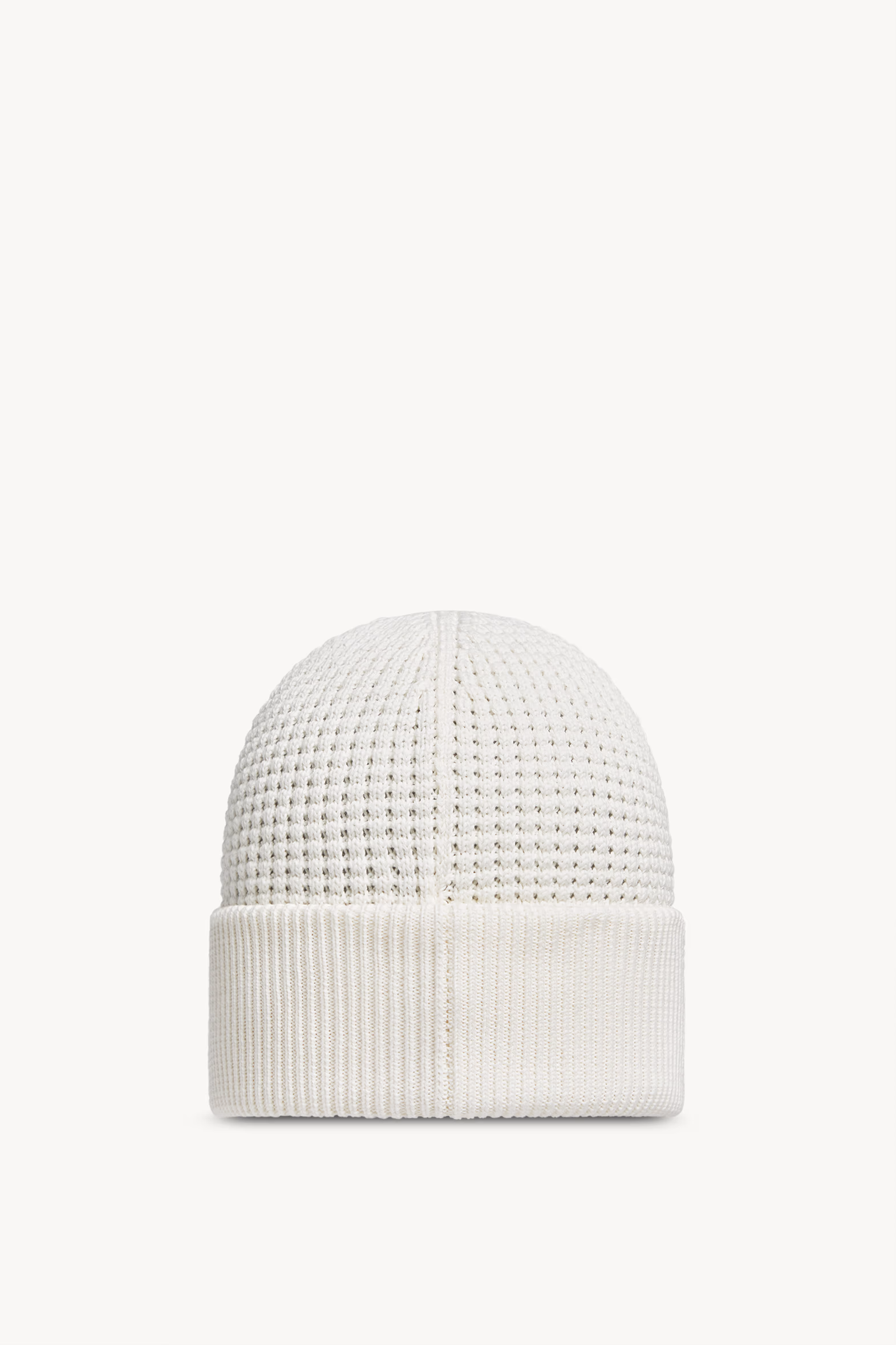 Gorro de algodón con logotipo Hombre Blanco Moncler 4
